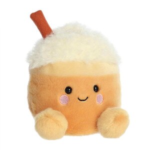 Palm pals speckle pumpkin spice latte plush